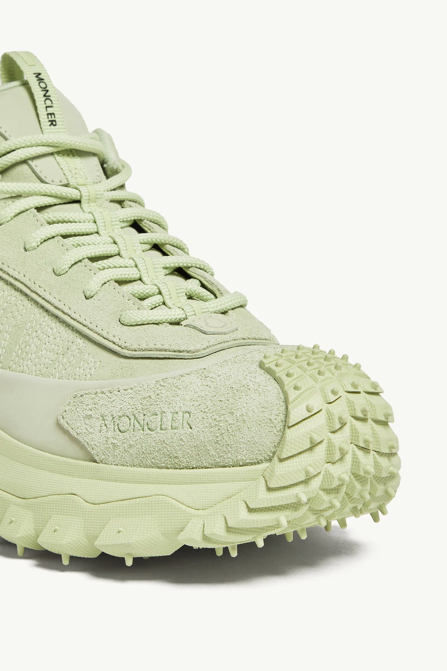Trailgrip Momint Nubuck & Suede Trainers Pastel Green
