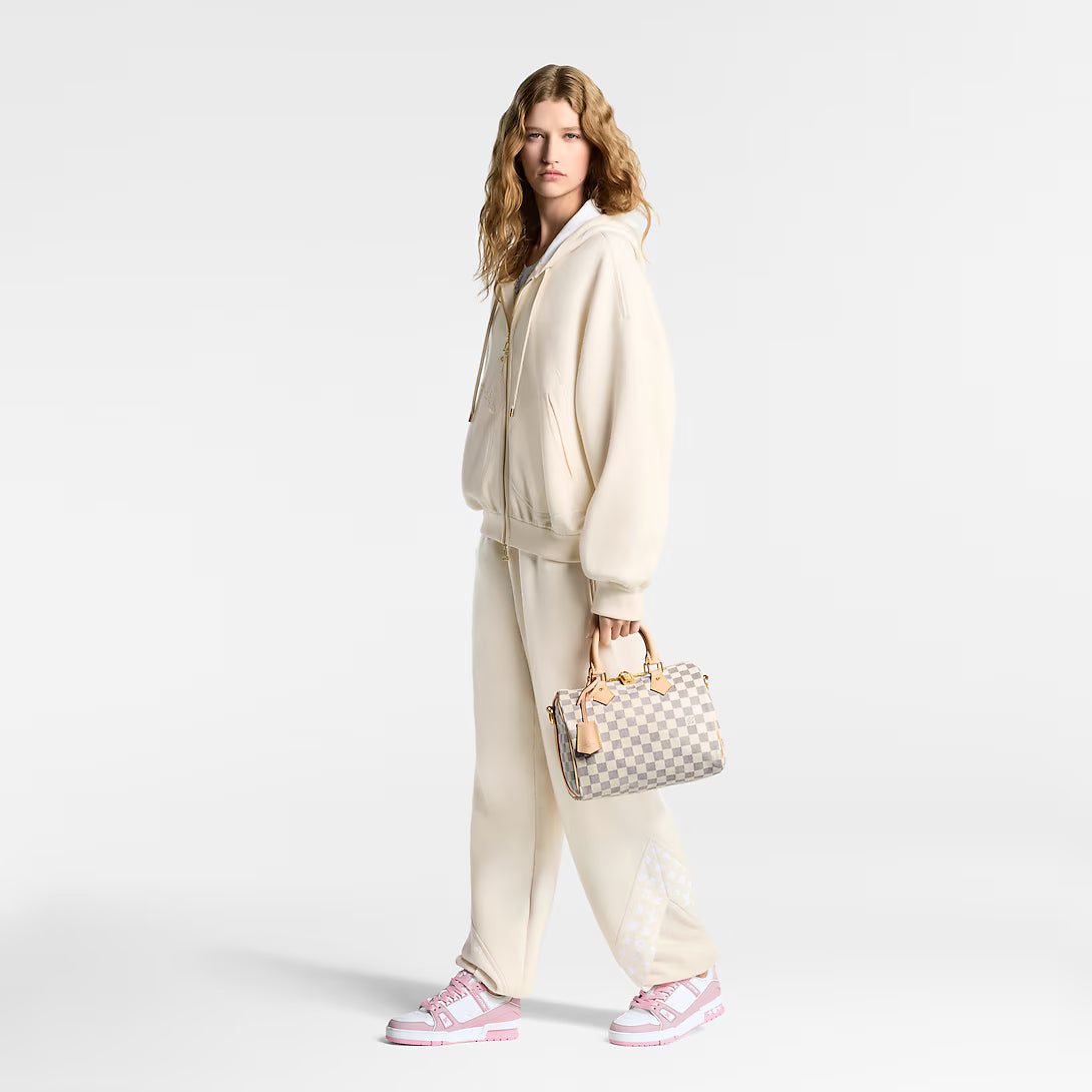 1AGZCN LV Trainer Sneaker Women Pink