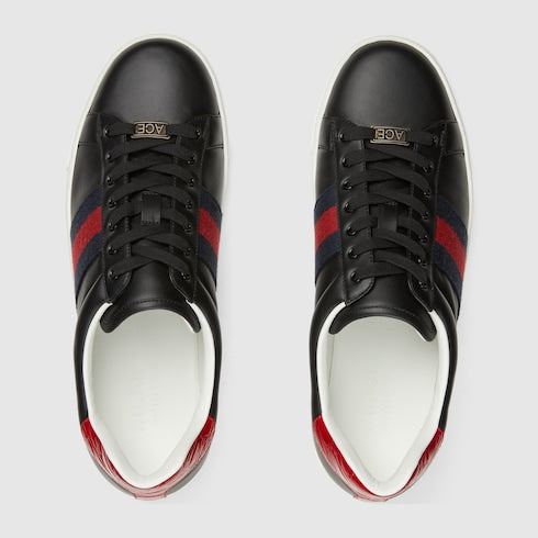 Gucci Ace sneakers with web Black