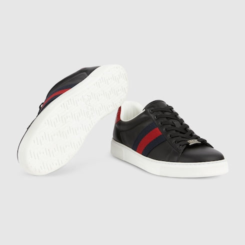 Gucci Ace sneakers with web Black