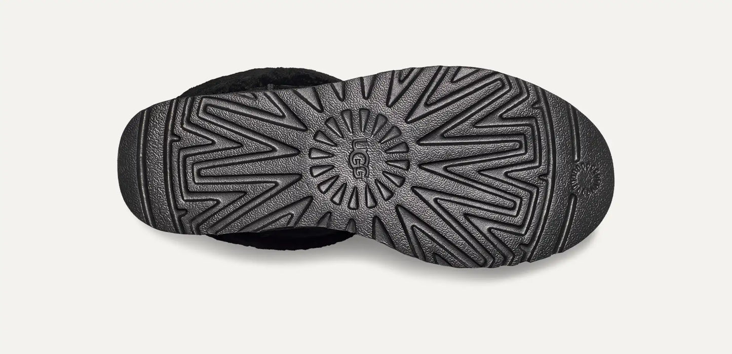 Women's Classic Ultra Mini Maxi Curly Boot Black