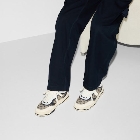 Gucci Re-Web men's sneakers Beige