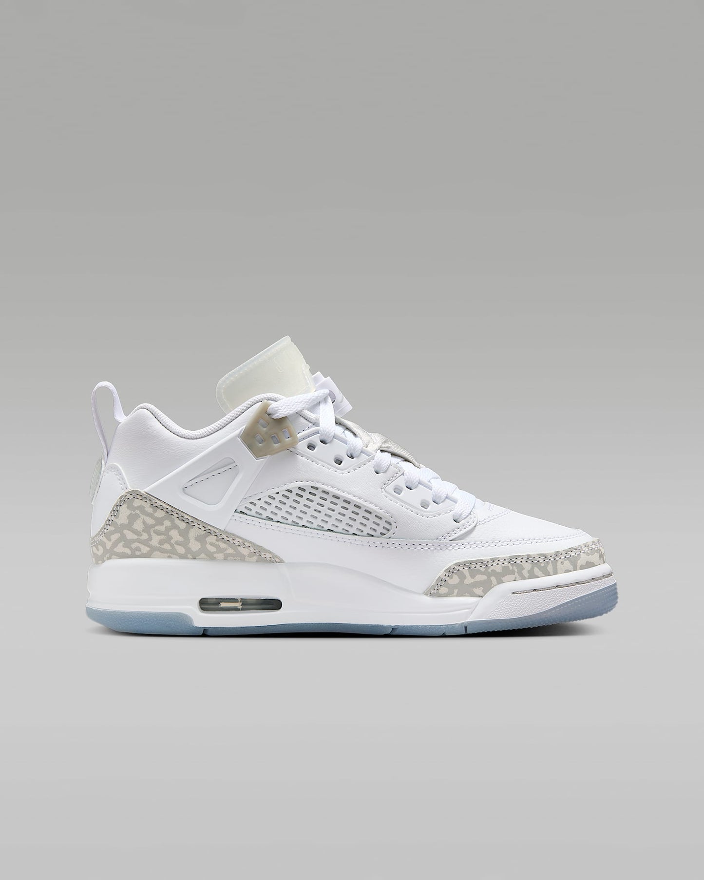 Jordan Spizike Low White/Metallic Silver/Barely Blue/Neutral Grey