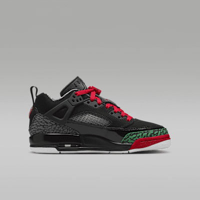 Jordan Spizike Low Black/Classic Green/White/Varsity Red