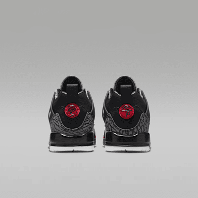 Jordan Spizike Low Black/Classic Green/White/Varsity Red