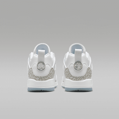 Jordan Spizike Low White/Metallic Silver/Barely Blue/Neutral Grey