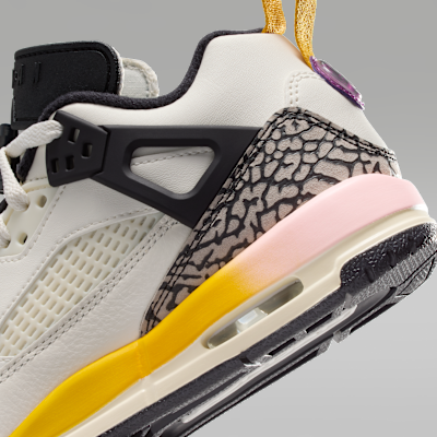 Jordan Spizike Low Sail/Oil Grey/Muslin/Dark Sulphur