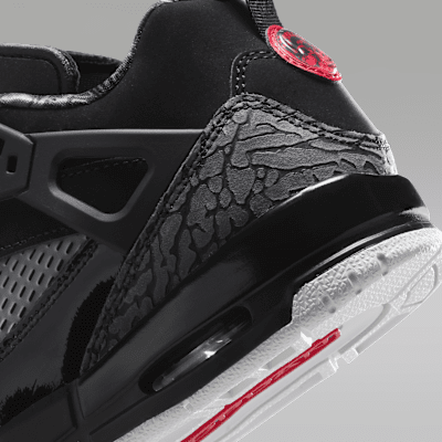 Jordan Spizike Low Black/Classic Green/White/Varsity Red
