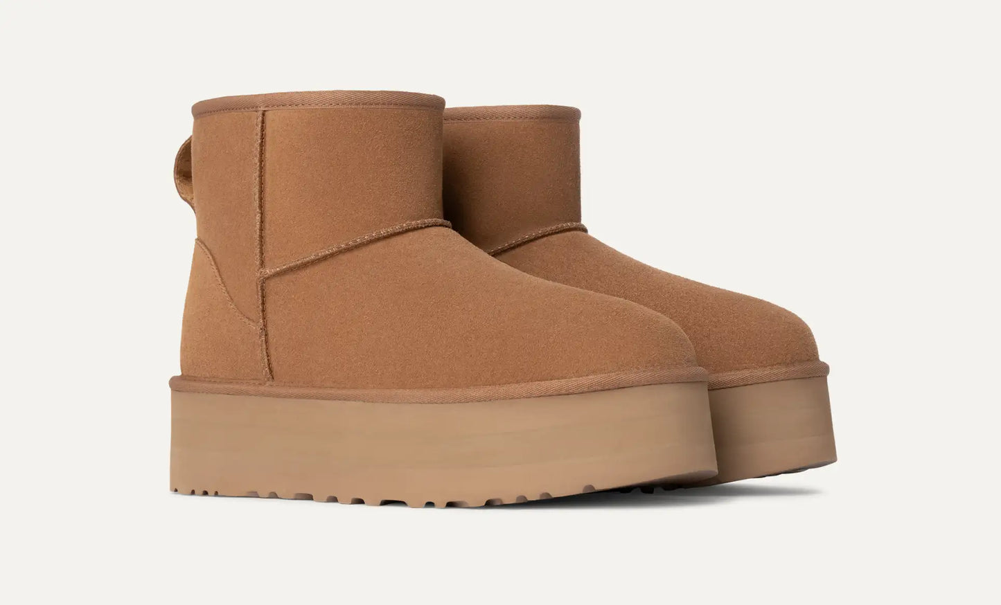 Women's Classic Mini Platform Boot Chestnut