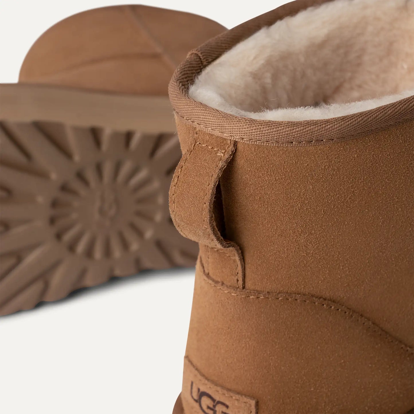 Women's Classic Mini Platform Boot Chestnut