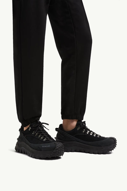 Trailgrip Apex Leather &amp; Suede Trainers Black