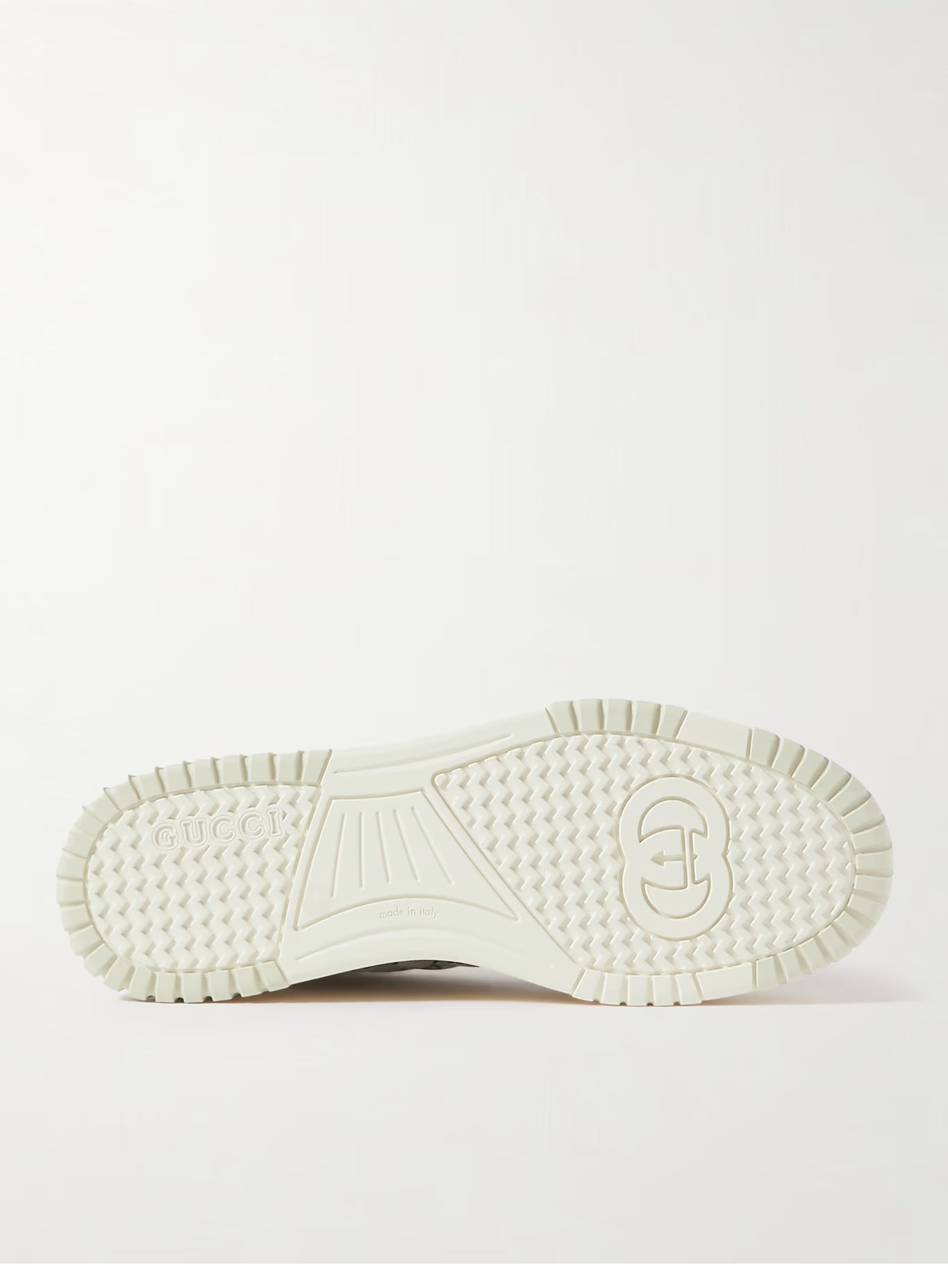 GUCCI Re-Web Suede and Webbing-Trimmed Canvas and Leather Sneakers