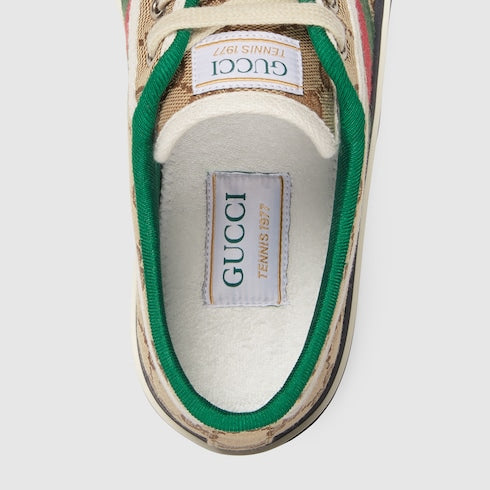 GG Gucci Tennis 1977 women's sneakers Beige