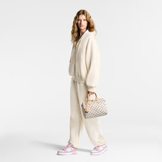 1AGZCN LV Trainer Sneaker Women Pink