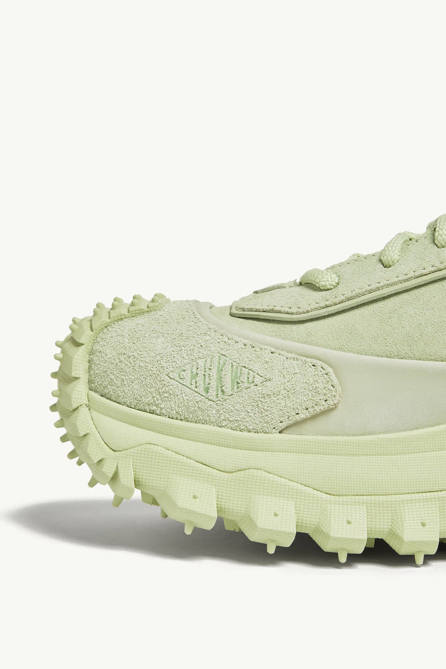 Trailgrip Momint Nubuck &amp; Suede Trainers Pastel Green