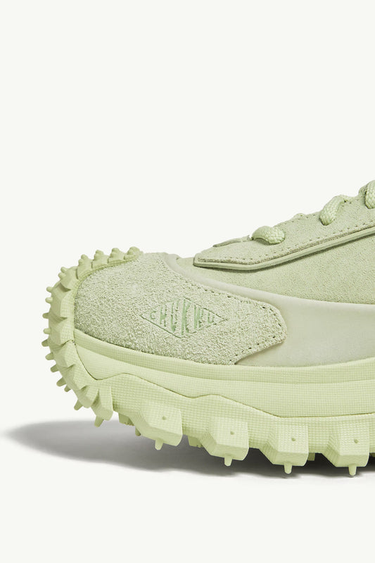 Trailgrip Momint Nubuck &amp; Suede Trainers Pastel Green