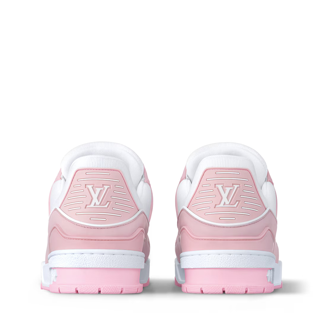 1AGZCN LV Trainer Sneaker Women Pink