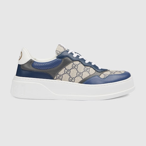 Gucci Chunky men's sneaker with GG Blue
