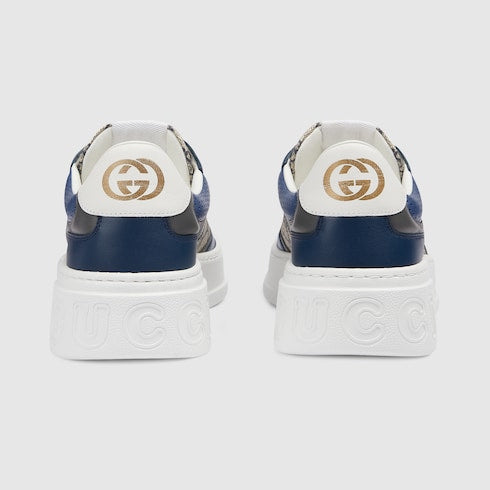 Gucci Chunky men's sneaker with GG Blue