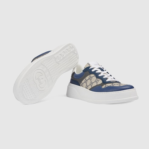Gucci Chunky men's sneaker with GG Blue