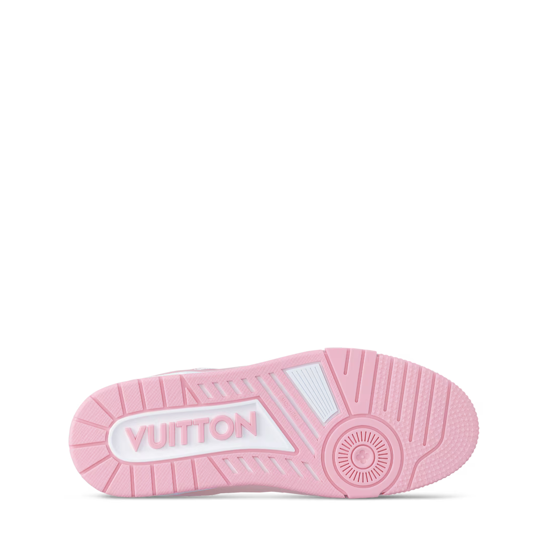 1AGZCN LV Trainer Sneaker Women Pink