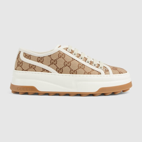 Gucci Women's sneakers with GG Beige