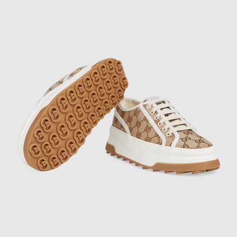 Gucci Women's sneakers with GG Beige