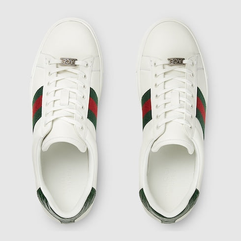 Gucci Ace sneakers with web White