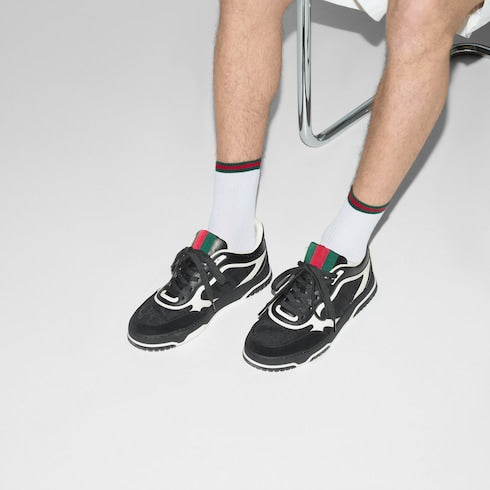 Gucci Re-Web men's sneakers Black