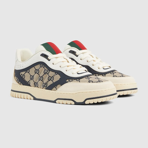 Gucci Re-Web men's sneakers Beige