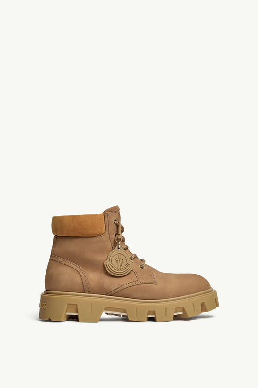Peak City Nubuck &amp; Suede Lace-Up Boots Brown