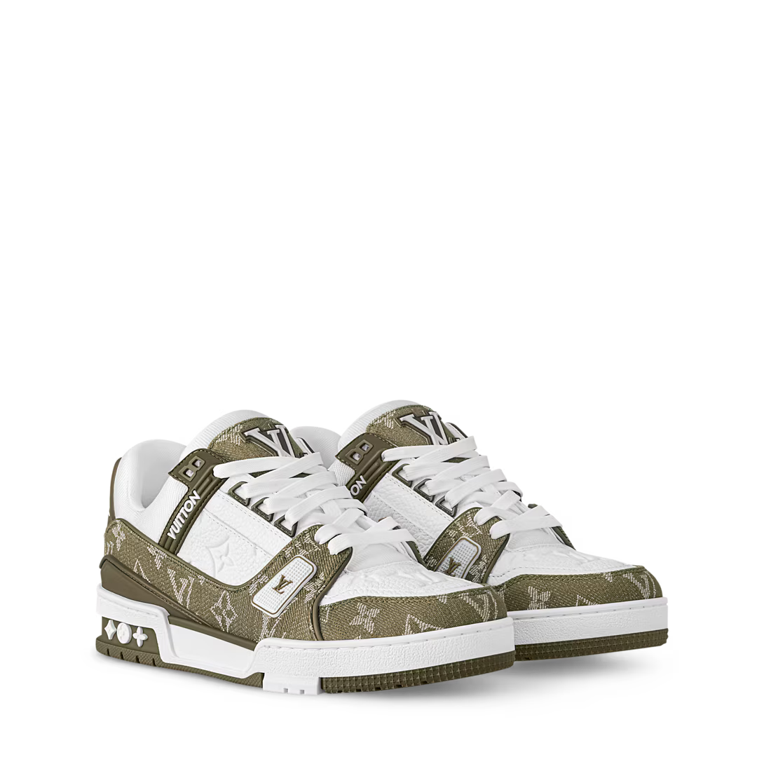 1AIKN1 novelty LV Trainer Sneakers Men