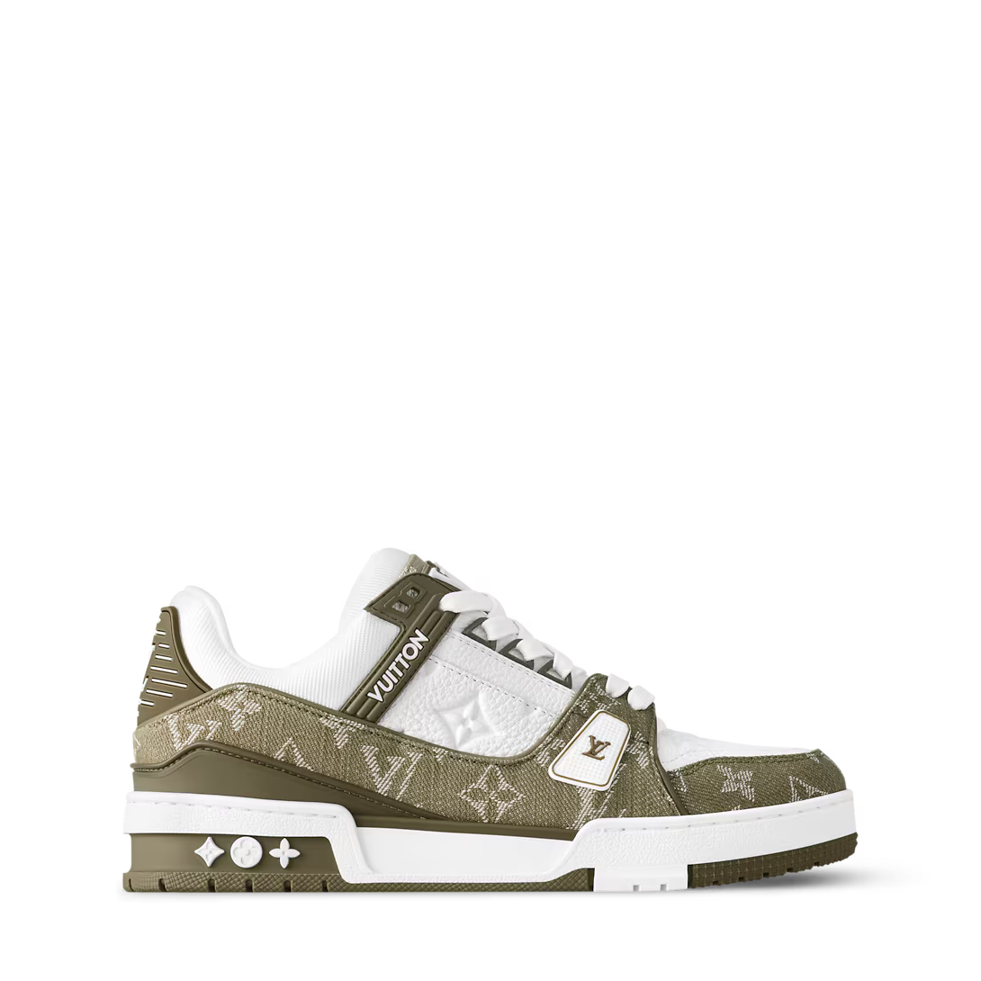 1AIKN1 novelty LV Trainer Sneakers Men