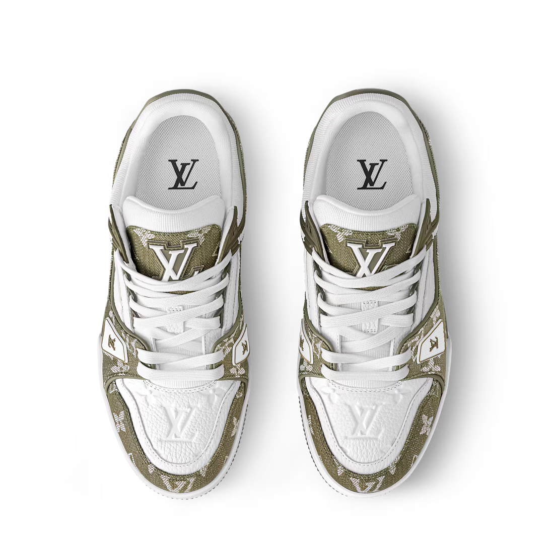 1AIKN1 novelty LV Trainer Sneakers Men