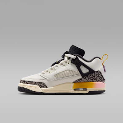 Jordan Spizike Low Sail/Oil Grey/Muslin/Dark Sulphur 