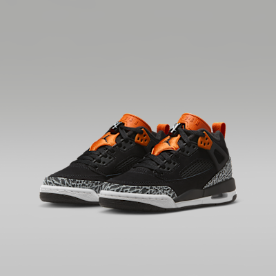 Jordan Spizike Low Black/Starfish/White/Black 